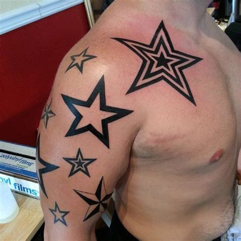 Tatuajes estrellas hombre